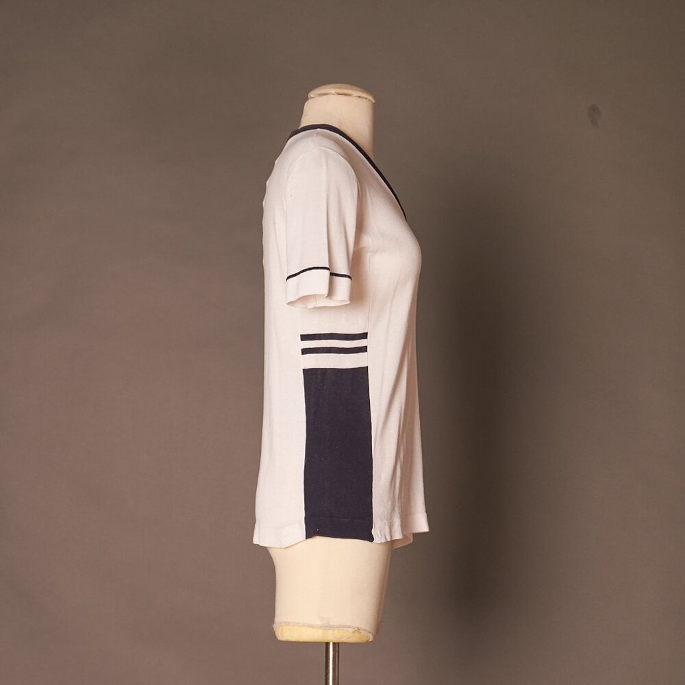 1990s FILA Maglificio Biellese Marian Personalized V Neck Shirt